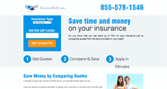Desktop Screenshot of insurecheap.us