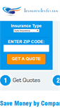 Mobile Screenshot of insurecheap.us