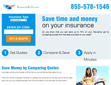 Tablet Screenshot of insurecheap.us